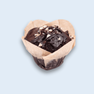 B&B MUFFIN CHOCO AVELLANA NOUGAT 115grs x 36und