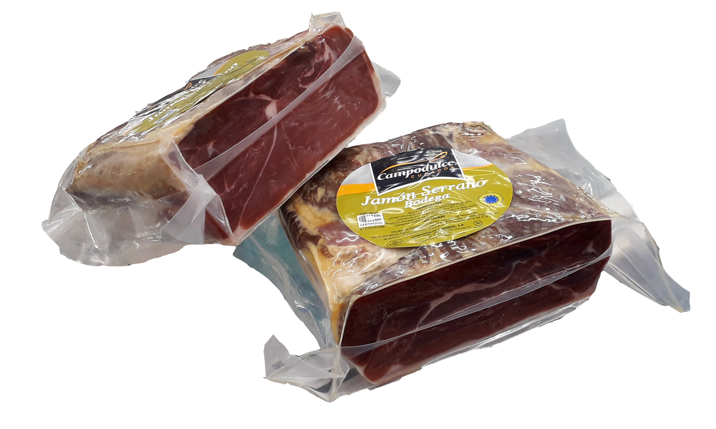 JAMON SERRANO BODEGA 1/2pieza x 4unds/cja. CAMPODULCE